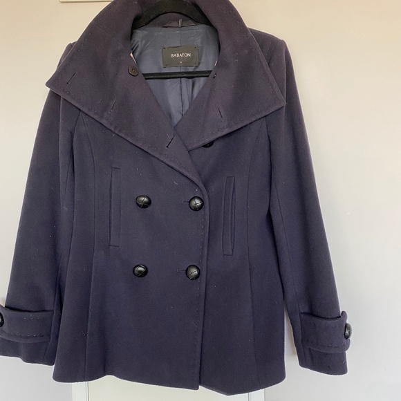 Babaton Wool Peacoat Size S - Picture 1 of 4